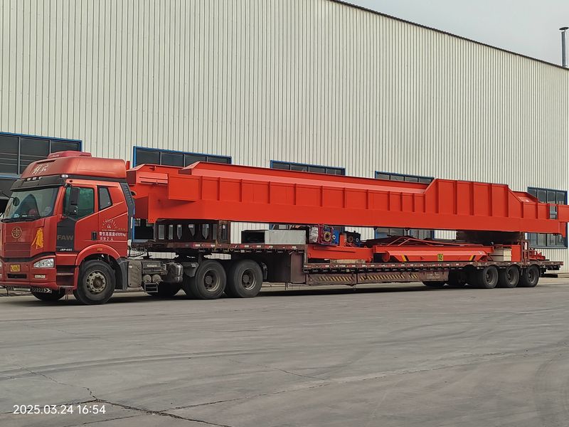 通用橋式起重機(jī) QDXX32/5t—19.5m 電動單梁橋式起重機(jī) 2臺 LD10t—16.5m 制作完成，發(fā)往河北石家莊交付客戶使用。