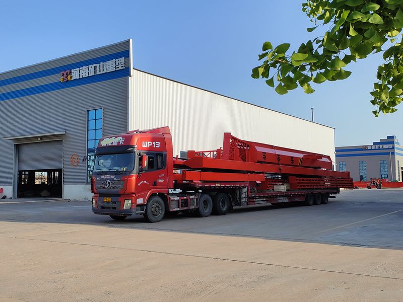 電動葫蘆門式起重機(jī) 2臺 MHxh10t—25m 外懸5/5m MHxh5t—23m 外懸4.5/4.5m 制作完成，發(fā)往青海交付客戶使用