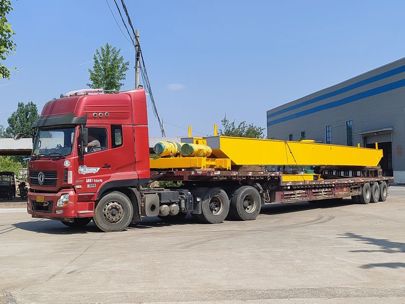 電動葫蘆橋式起重機(jī)  LH16/5t-16.4m 制作完成，發(fā)往湖南交付客戶使用。